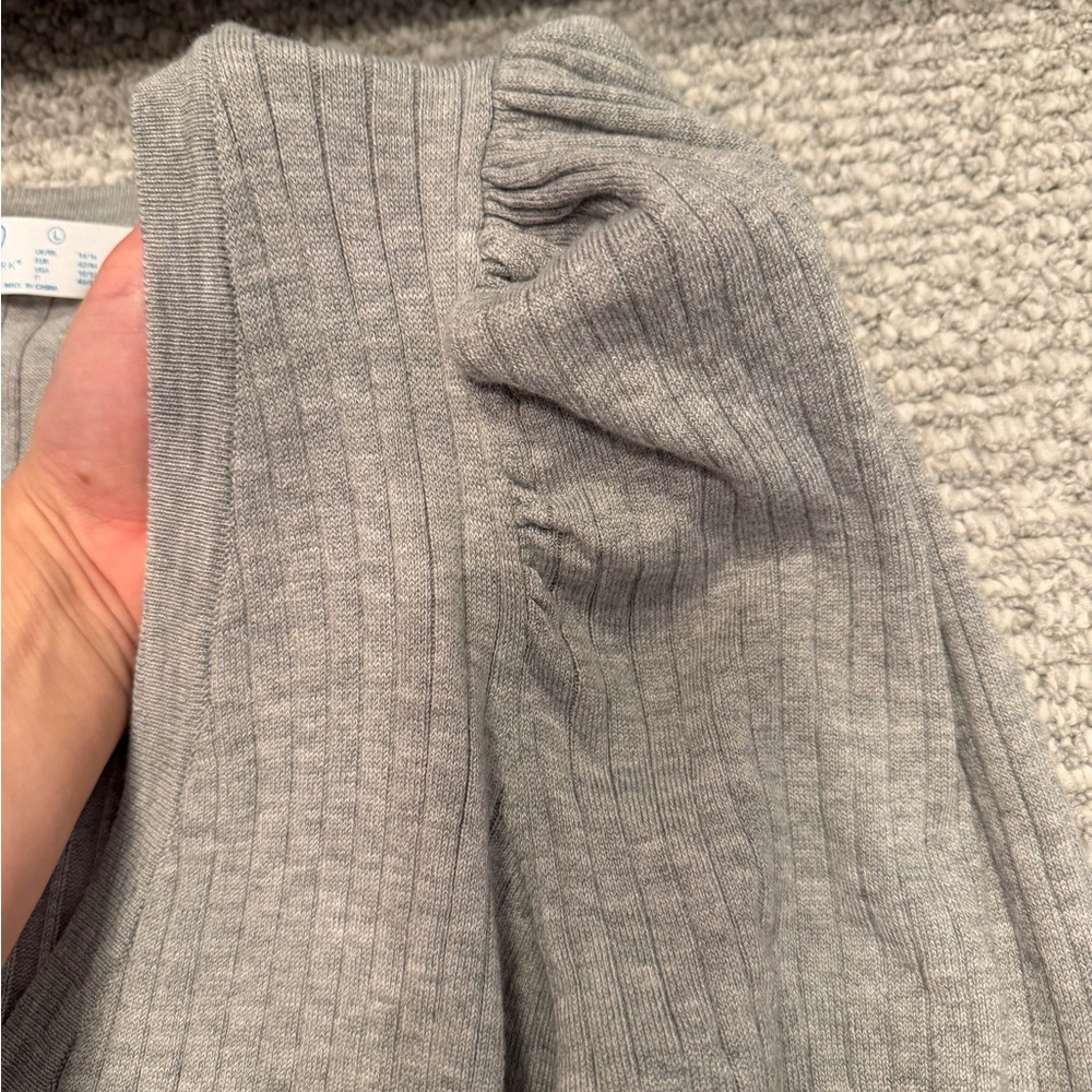 Primark Gray Ribbed Cardigan - Picture 4 of 6